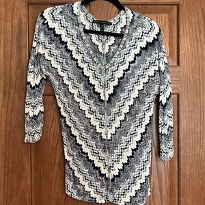WHBM chevron top